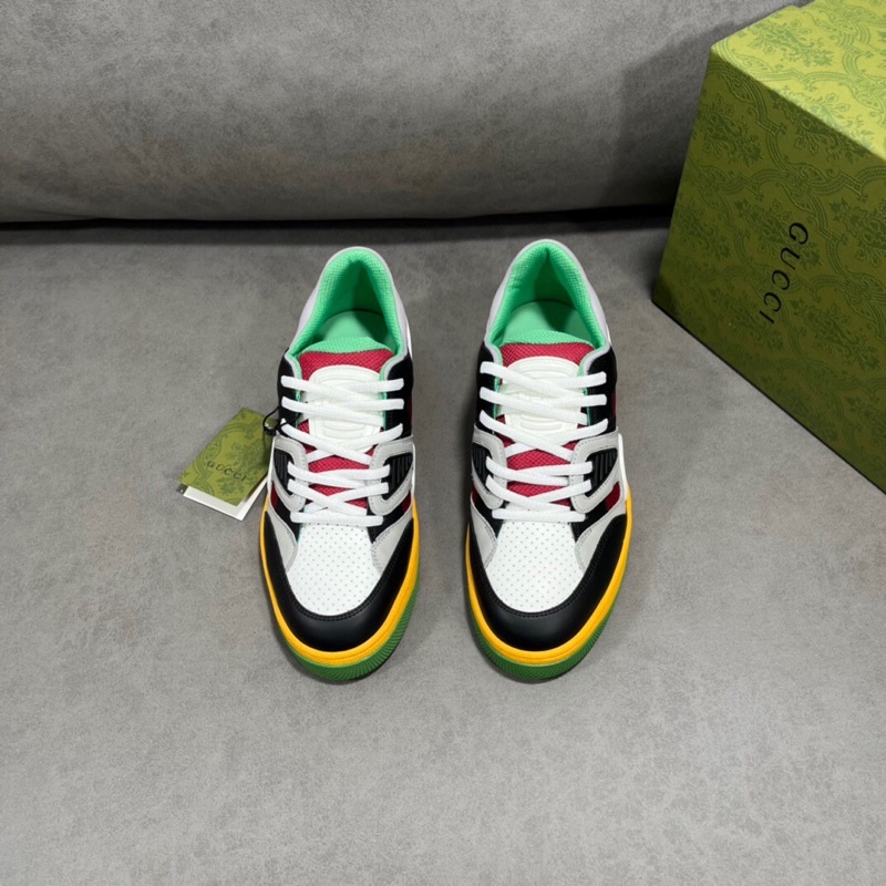 Giày thể thao nam thương hiệu Gucci GC/GG Basket cao cấp màu sắc trẻ trung phong cách