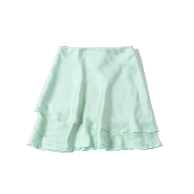 Chân váy lụa 3 lớp Primark xuất xịn