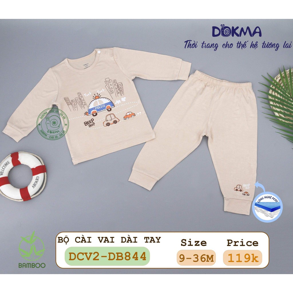 Bộ cài vai dài tay Dokma