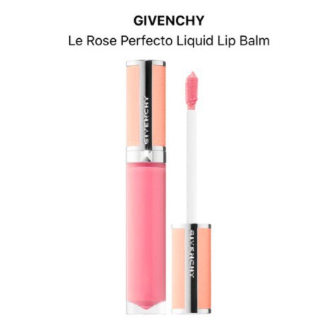 Son dưỡng môi Givenchy Le Rose Perfecto Liquid Balm 3.5ml Minisize (Bill Mỹ)