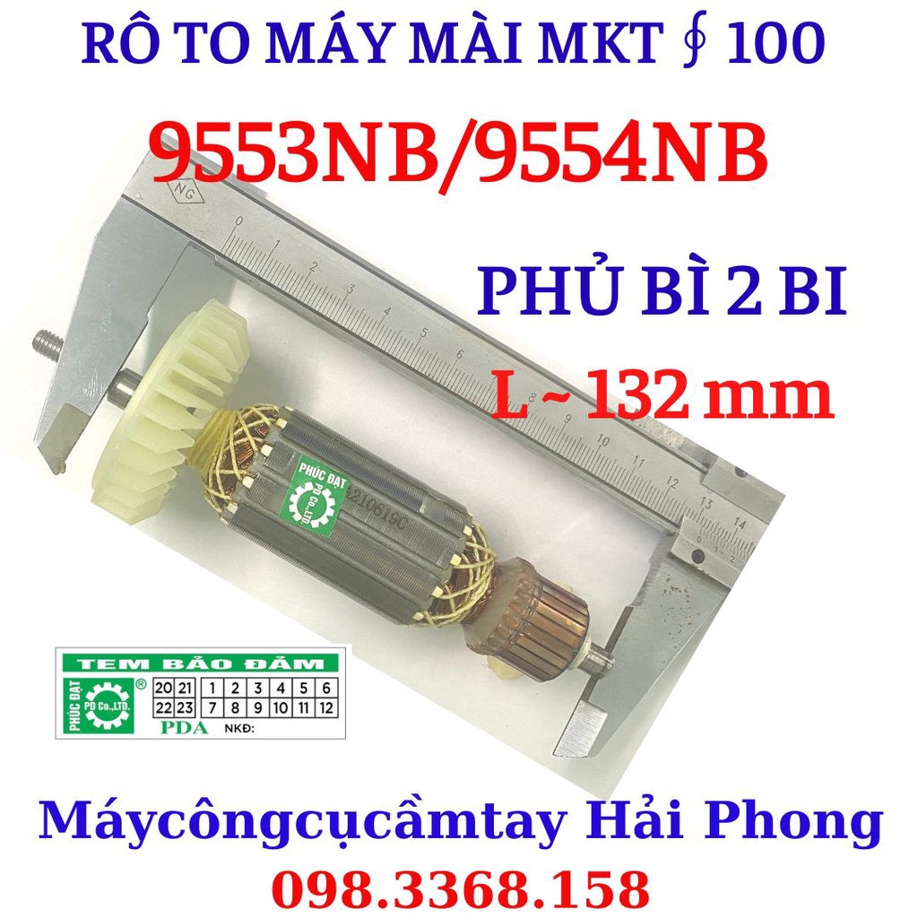 Rô to máy mài 'MKT' Mod 9553 NB / 9554 NB, mài DCA Mod.ASM15-100B , mài DongCheng Mod.DSM 15-100B