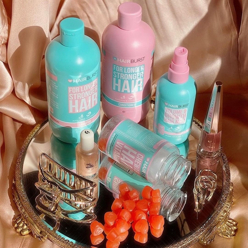 Combo Gội Xả + Xịt Dưỡng Chăm Sóc Mọc Tóc Hairburst 700ml + 125ml - Khongcoson