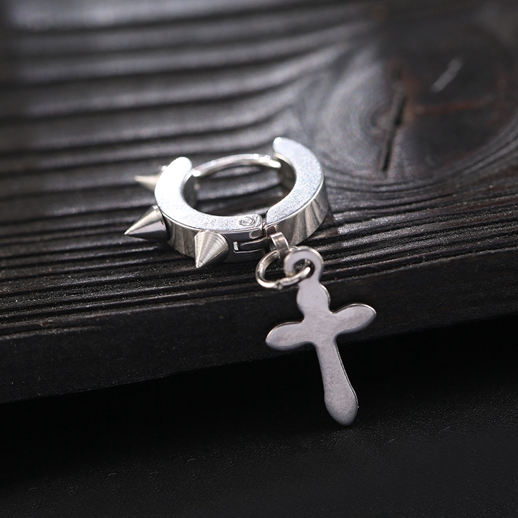 Khuyên Tai Thiết Kế Đơn Giản Cá Tính Cho Nam Nữ The Ngầu Style