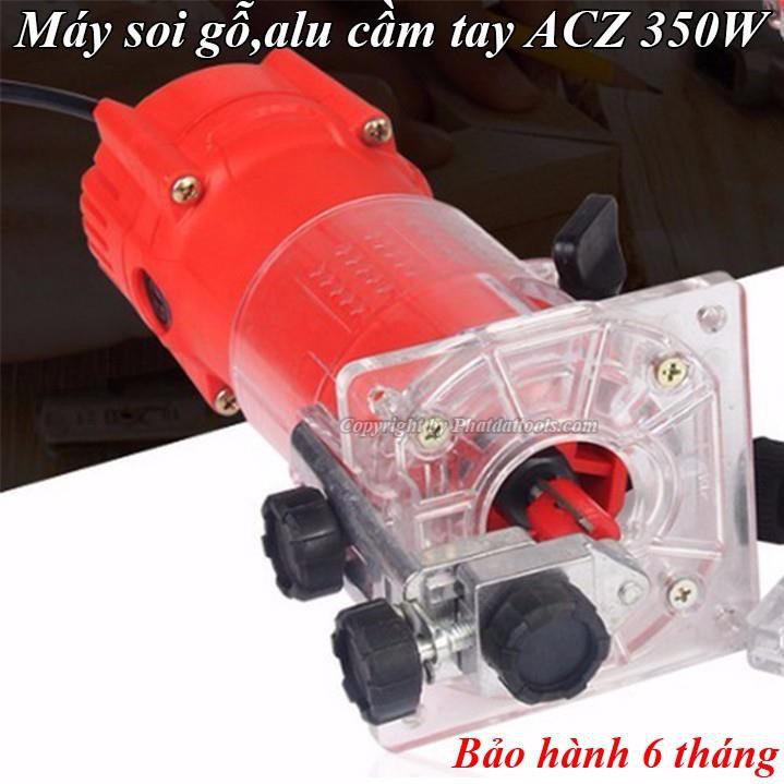 Máy Soi Gỗ,Alu ACZ 3703 Công Suất 350W-Hàng Chính Hãng-Tặng Kèm Mũi Soi Gấp Mép Alu