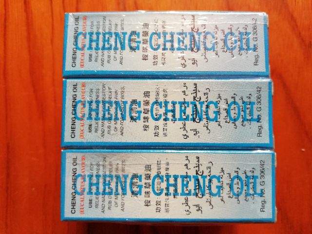 Dầu Thái Lan - Dầu nóng lăn CHENG CHENG OIL 5ml Chính hãng 100%