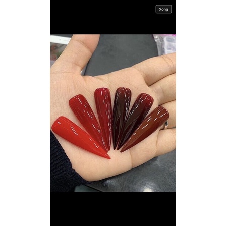 Sơn Maerij tone đỏ bóng kính