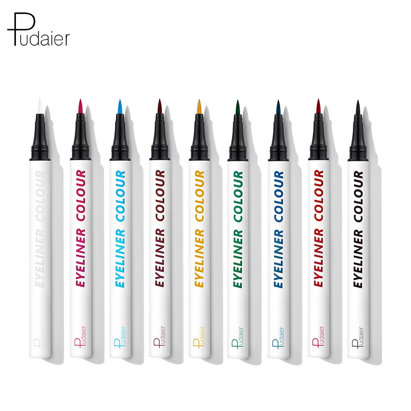 PUDAIER Waterproof Long Lasting Eyeliner Set in 9 Color 59g