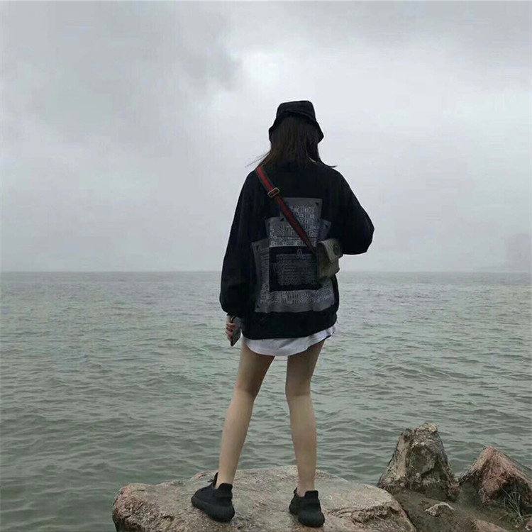 NRVP Mới Áo Hoodie Dáng Rộng Phong Cách Hàn Quốc 2021