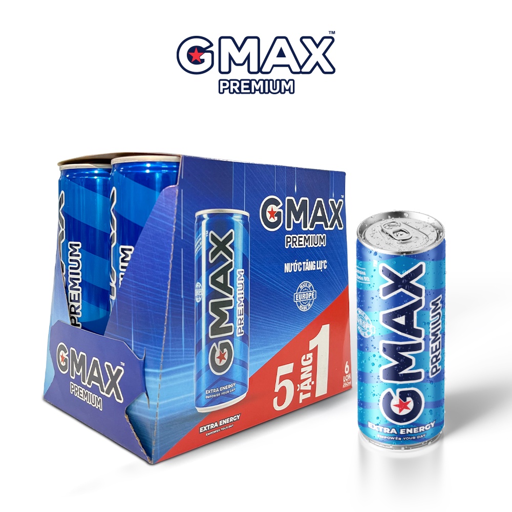 Nước tăng lực Gmax Premium vị Classic