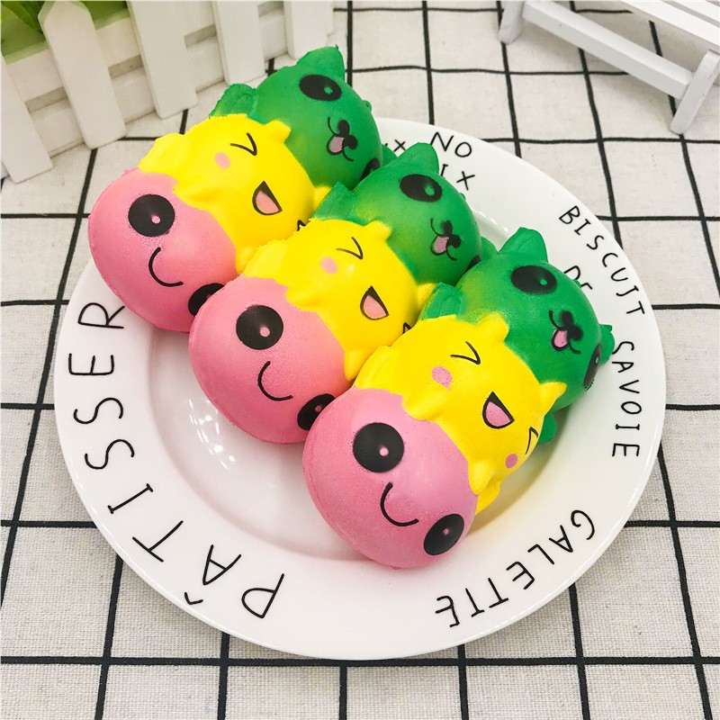 SQUISHY BÉ NẤM GẶM CÀ RỐT - kèm bao bì chính hãng