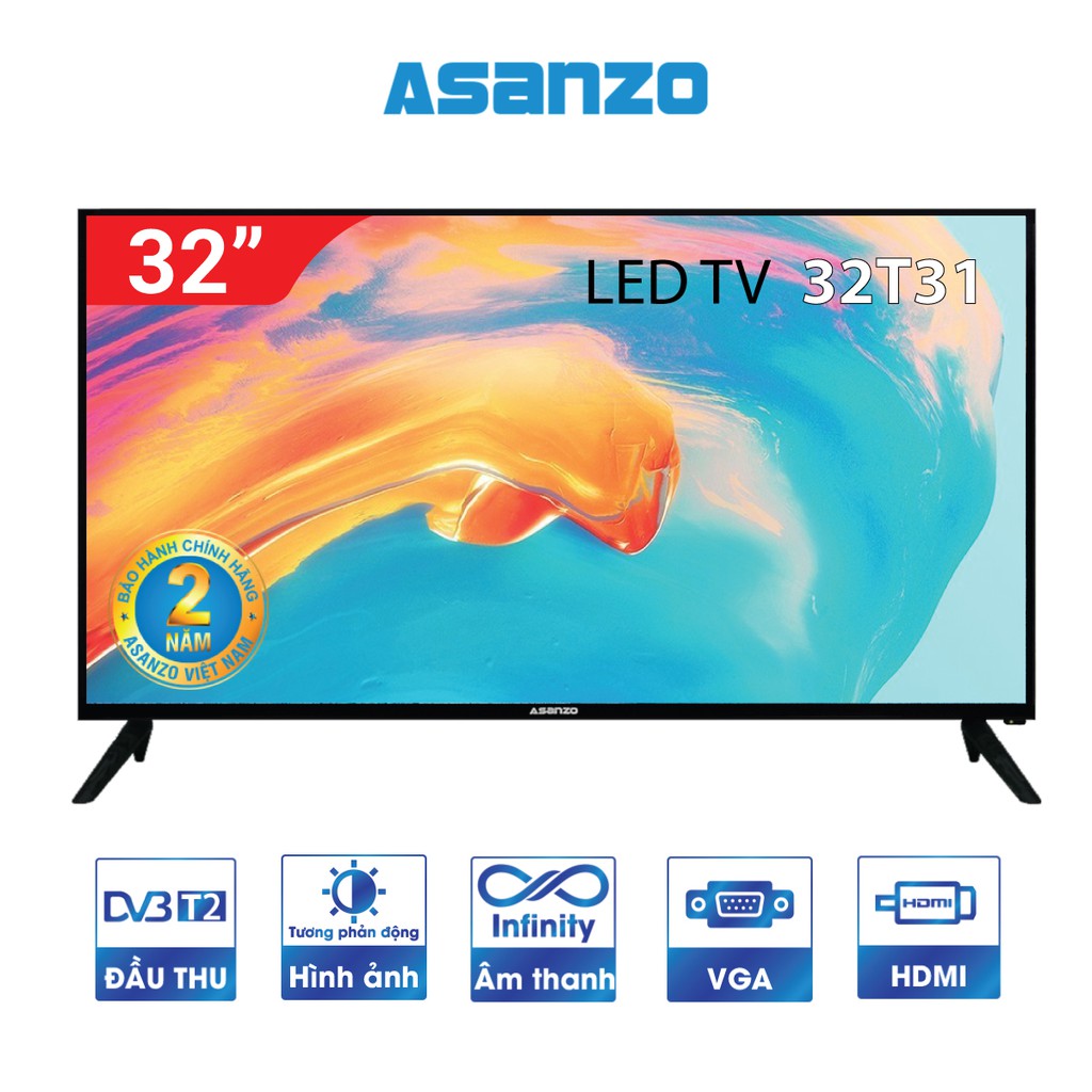 Tivi LED Asanzo 32inch - 32T31