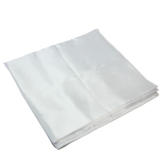Khăn trải bàn chất liệu satin màu trắng kích thước 145*145cm dùng trang trí khi đám cưới