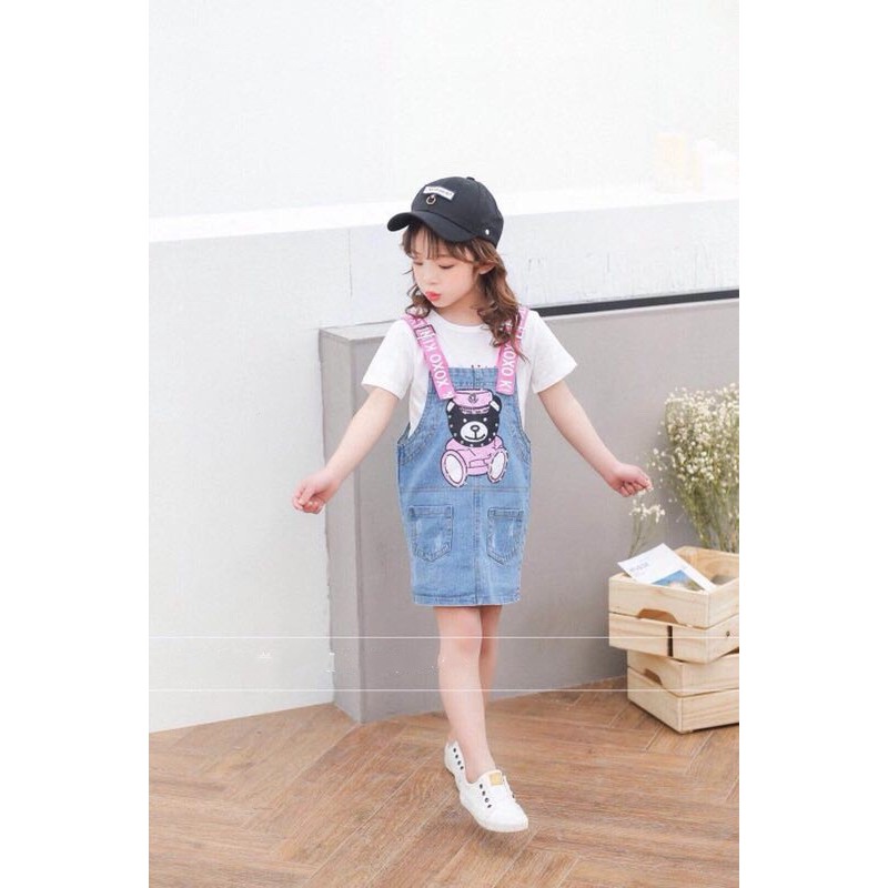 Set yếm bò bé gái