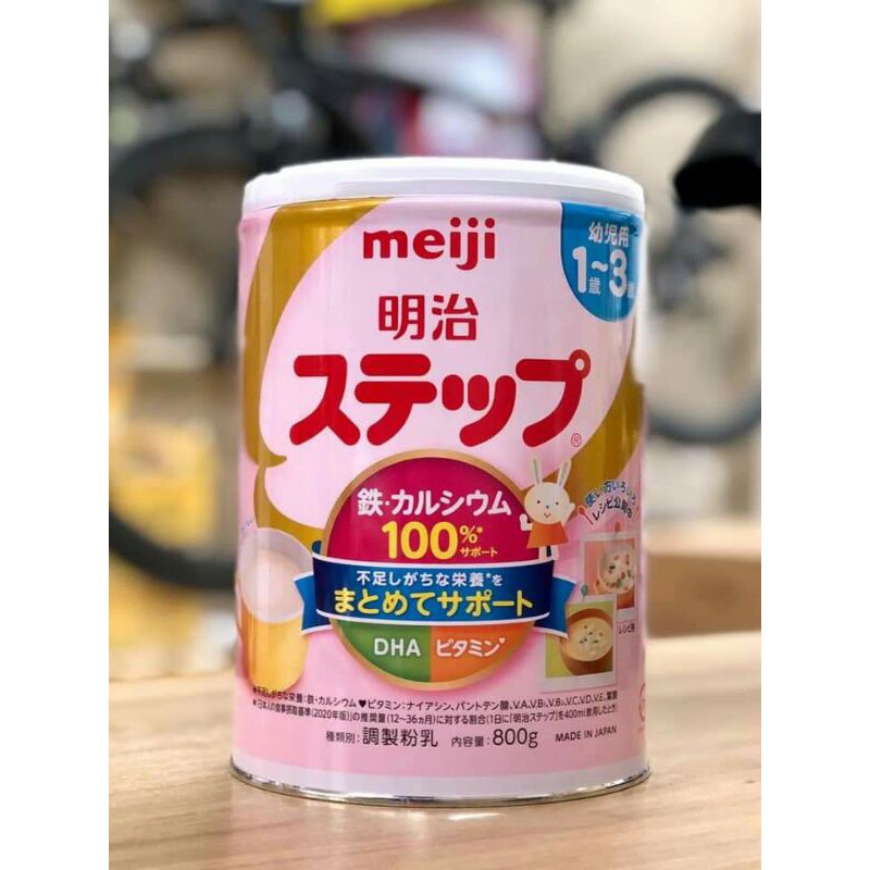 Sữa Meiji lon 0, Meiji lon 9 nội địa Nhật