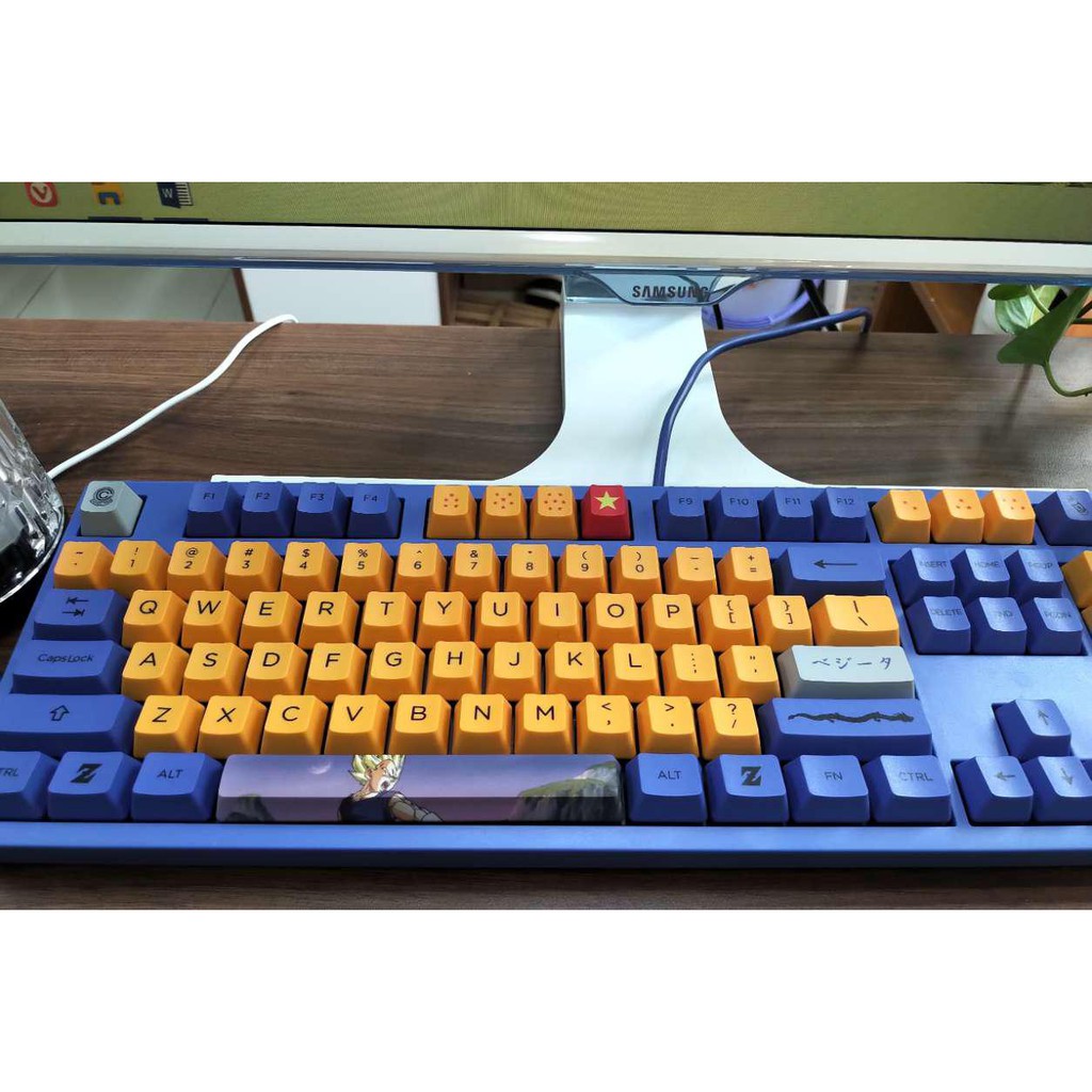 Nút bàn phím PBT Cờ đỏ sao vàng, Cờ Đảng, Cờ Việt Nam, ESC ,...Keycap PBT cho bàn phím cơ