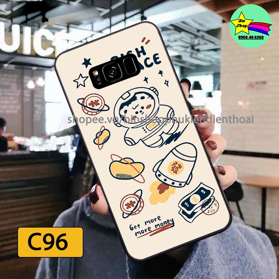 Ốp lưng Samsung S8 / Samsung S8 Plus / Samsung S9 / Samsung S9 Plus in hình Vũ trụ ngân hà đáng yêu