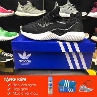 Giày alphabounce đen nam nữ loại đẹp (tặng hộp+ bình làm sạch giày
