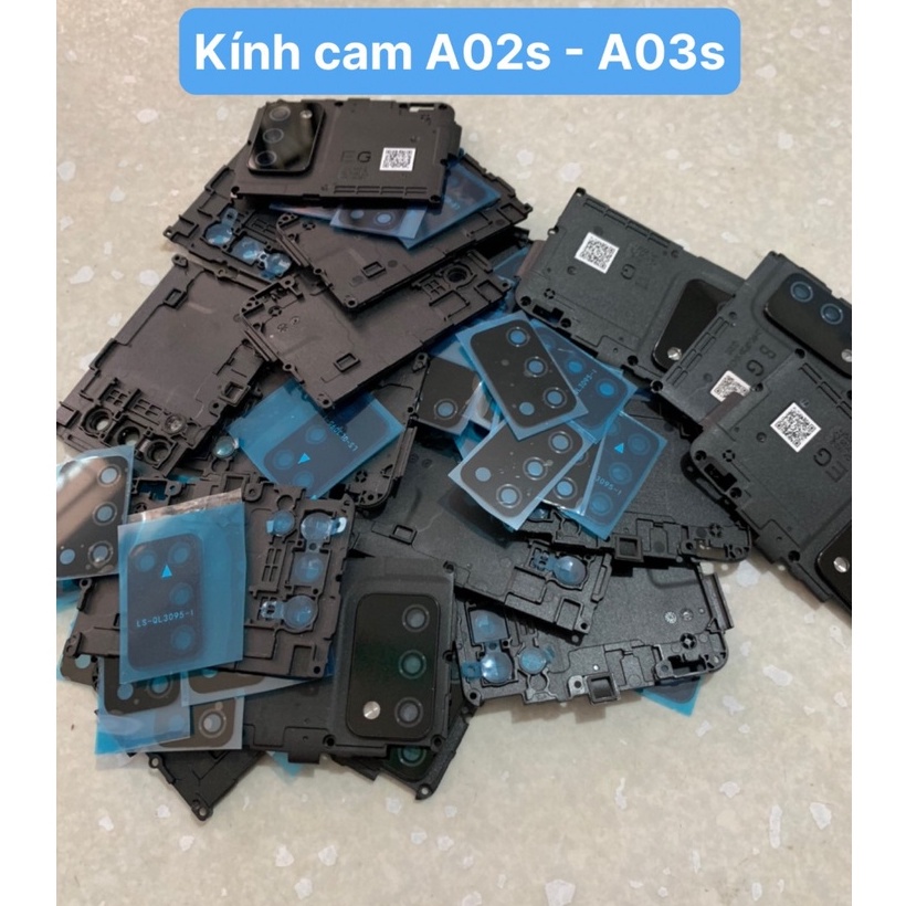 Kính camera samsung A02s - A03s kính ko vành / kính có vành