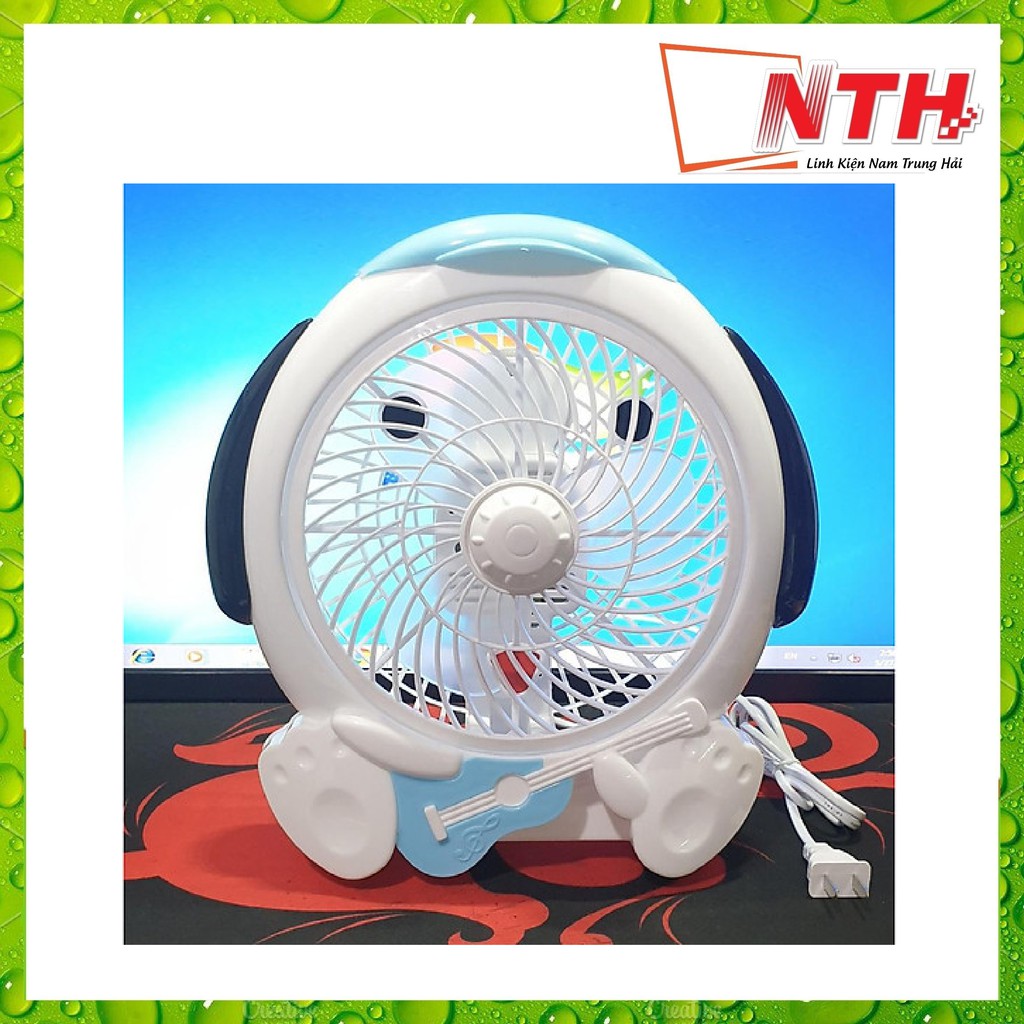 QUẠT BÀN CARTOON NHIỀU HÌNH CUTE-NGUỒN 220V- CÓ 3 CHẾ ĐỘ- CƯC MÁT