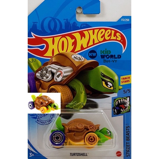 Xe mô hình Hot Wheels basic Rùa Turtoshell GRX14, 40K.