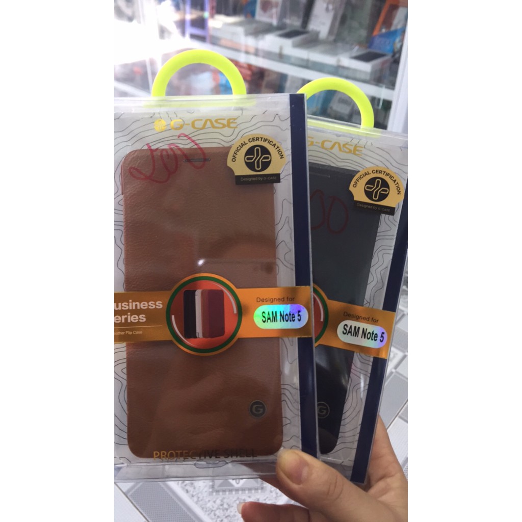 ốp bao da gập g-case cao cấp cho dòng máy samsung galaxy note 5 ..