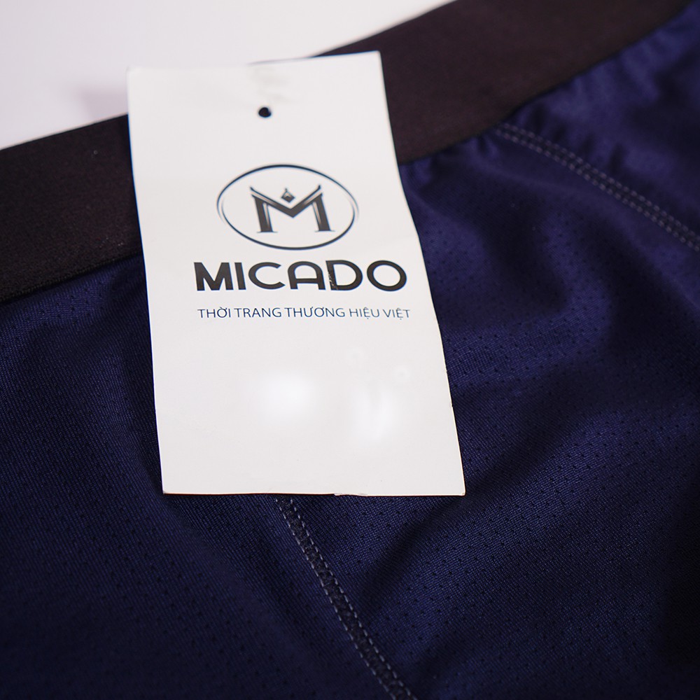 Set quần lót tam giác Nam thông hơi vải kim cương co giãn kháng khuẩn cao cấp Micado