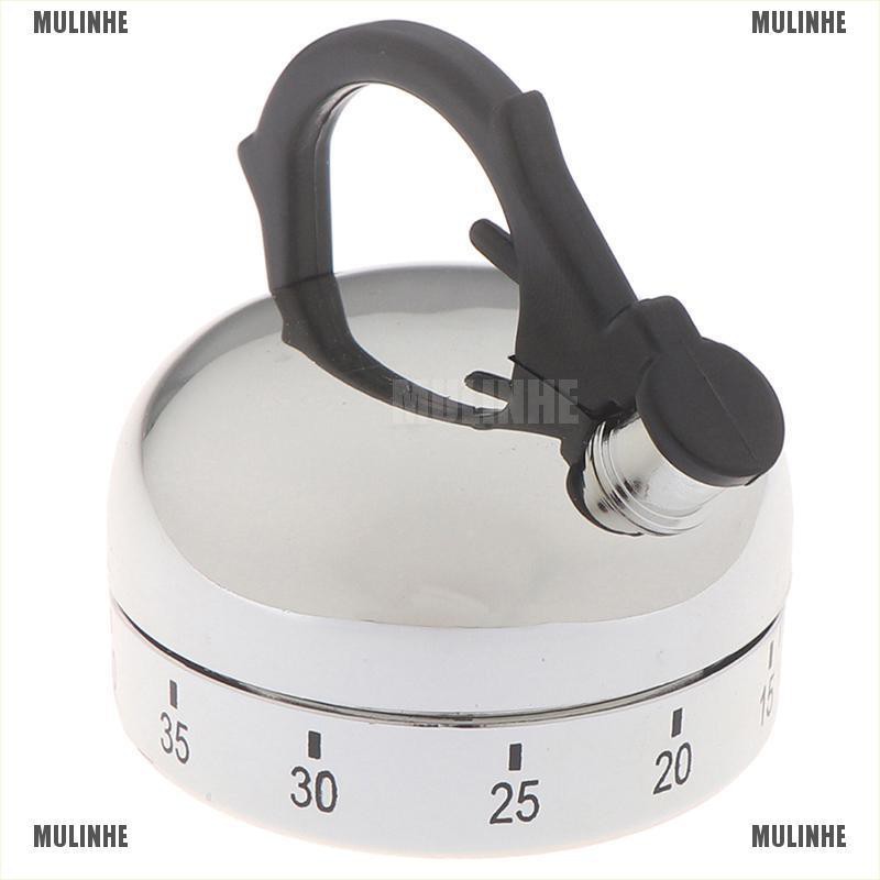Đồng hồ hẹn giờ nấu ăn 60 phút hình ấm trà độc đáo tiện lợi