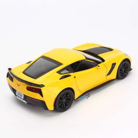 MÔ HÌNH XE CORVETTE Z06 YELLOW 1:24 MAISTO MH-31133