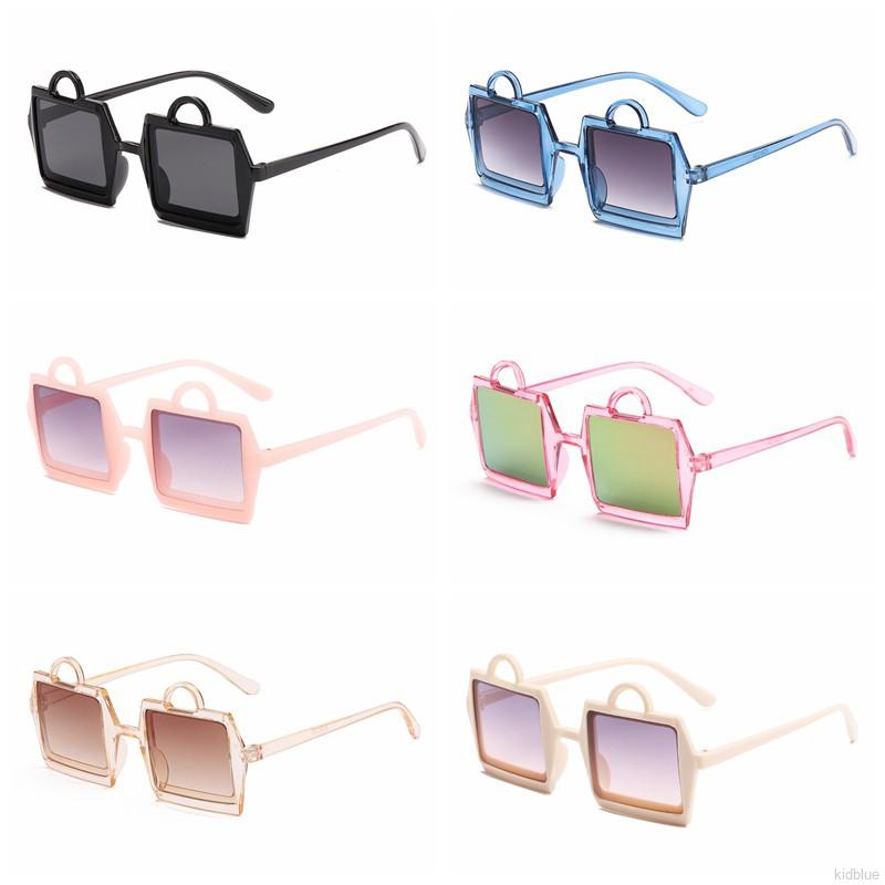 Kính mát gọng vuông phong cách thời trang cho bé