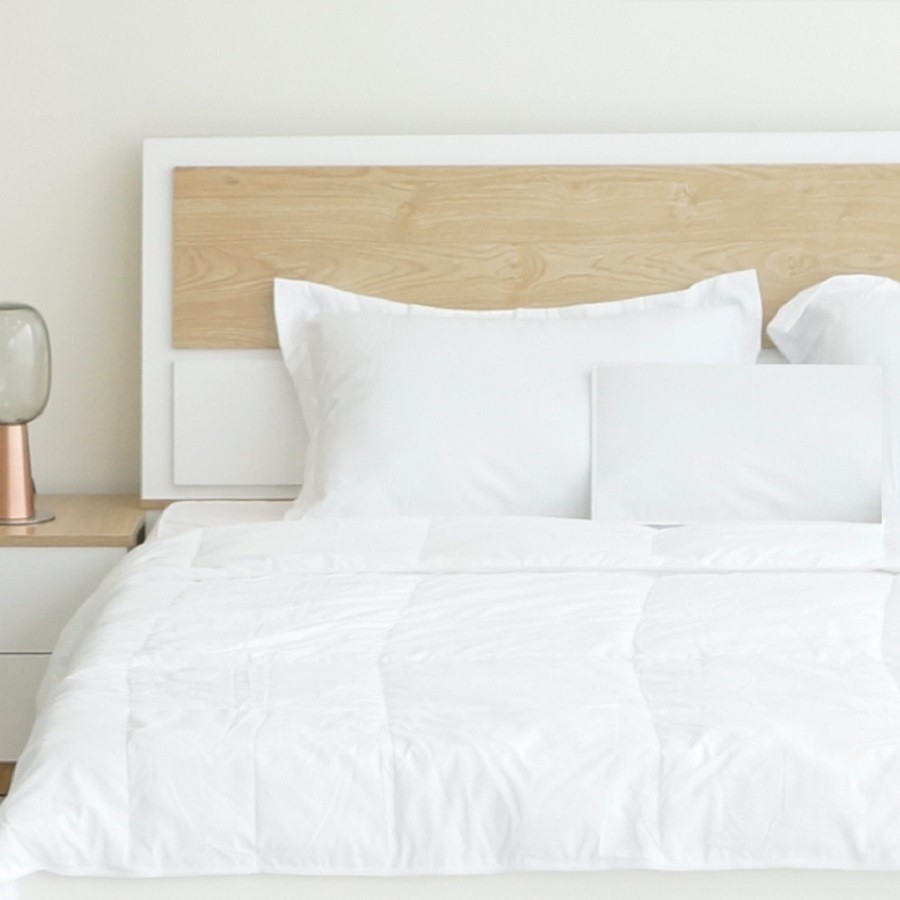 Bộ giường ngủ mặt gỗ G195 Seville gỗ công nghiệp và 2 tab đầu giường