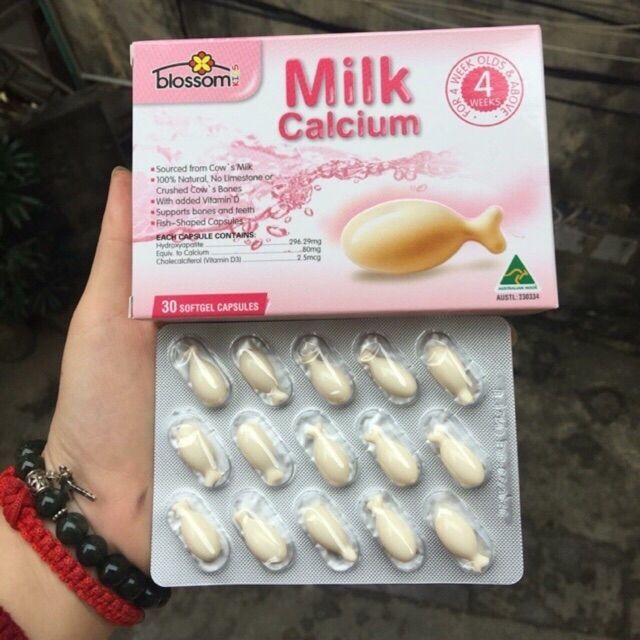 Canxi sữa Blossom Milk Canxi của Úc