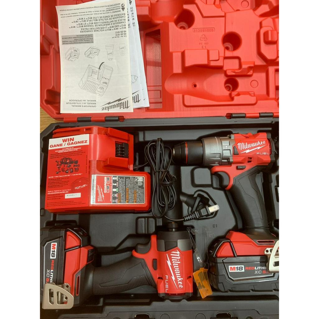 COMBO MÁY KHOAN + VÍT  M18 3697-22 Milwaukee
