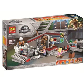 Lắp ráp công viên khủng long DINOSAUR WORLD 10924 - 378 chi tiết