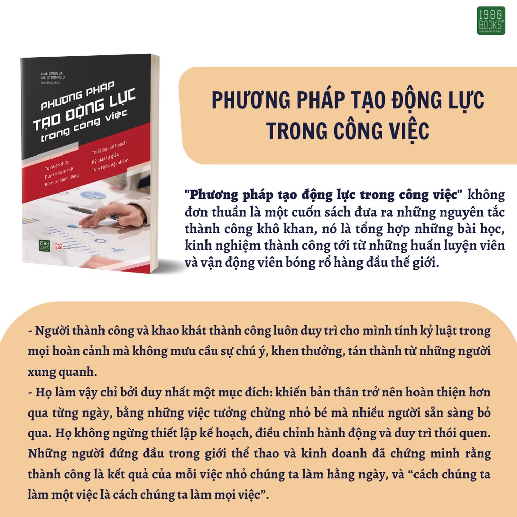 Sách - Phương pháp tạo động lực trong công việc (Alan Stein JR Jon Sternfeld - 1980)