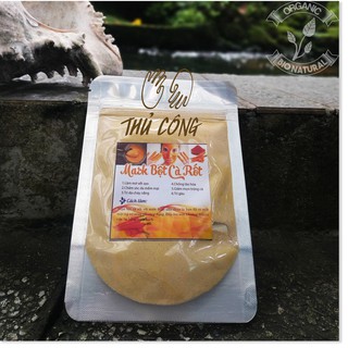 [HAMI NATURAL] Bột đắp mặt nạ Mask Bột Cà Rốt HANDMADE