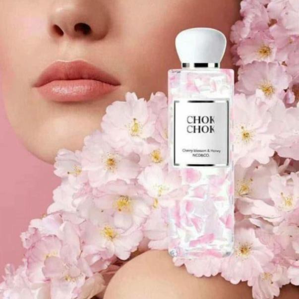 tuan1123 Sữa tắm dưỡng ẩm sáng da Chok Chok Cherry Blossom & Honey 250ml tuan1123