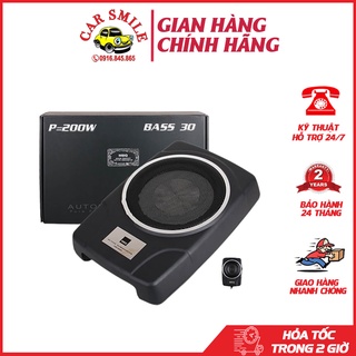 Loa sub smile car - loa sub loa siêu trầm ô tô thông dung mbq 10e cho xe 5-7 chỗ