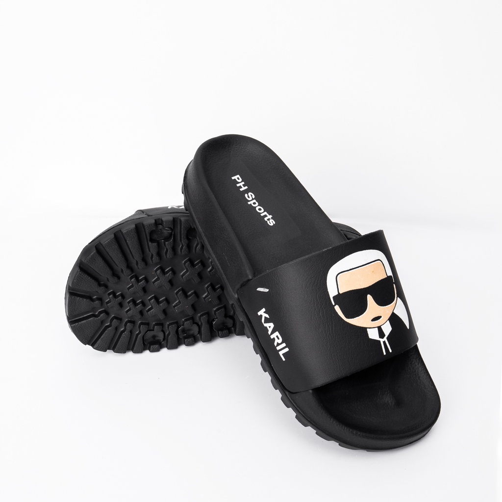 Dép quai ngang nam, nữ siêu nhẹ KARL LAGERFEDL D42