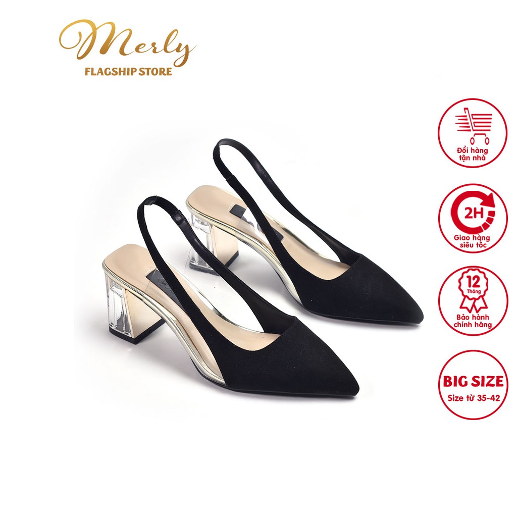 Giày sandal cao gót Merly 1249