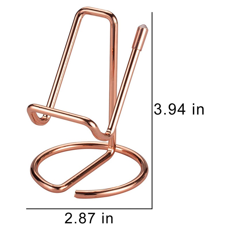 Giá Đỡ Danh Thiếp / Danh Thiếp Để Bàn Bằng Kim Loại Tiện Dụng Cho Văn Phòng
