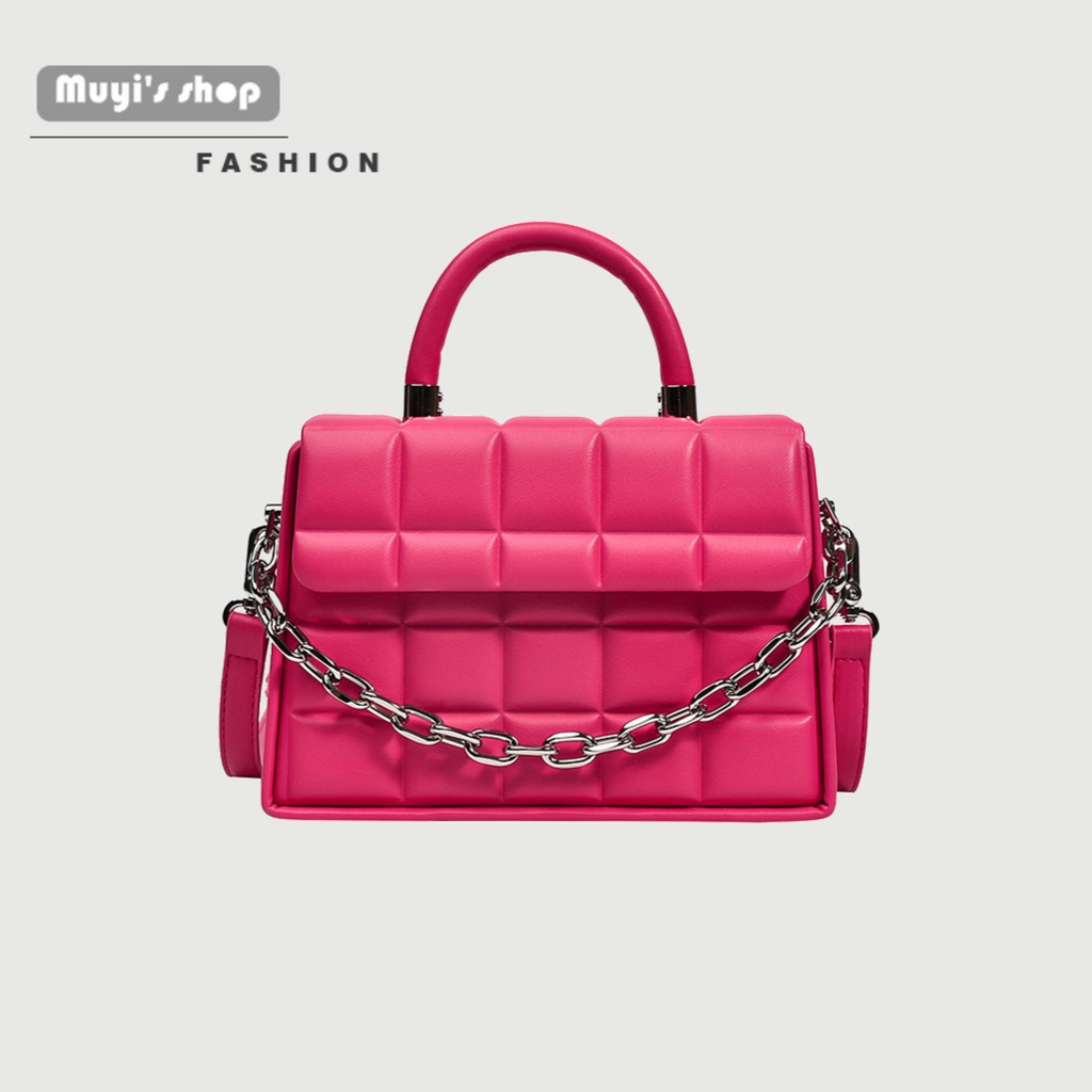 Túi Đeo Chéo Hình Vuông Nhỏ Kẻ Sọc Ca Rô Thời Trang Mùa Hè Hàng Mới 2022 Cho Nữ