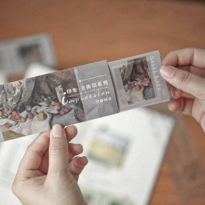 Set Sticker Phong Cách Artistic trang trí Bullet Journal, DIY, dán sổ, notebook