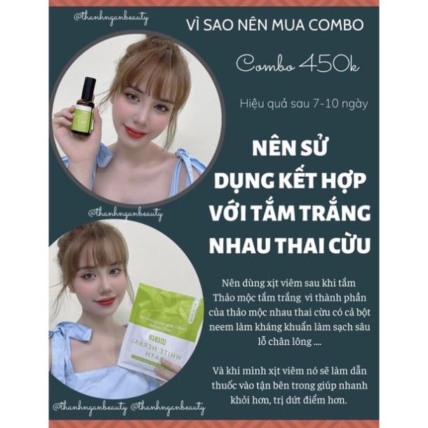 [HÀNG CHÍNH HÃNG]Thảo Mộc Viêm Nang Lông NEEM - Mee Natural