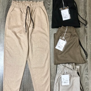 Combo 5 quần Baggy dạ chun loại 1