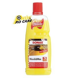 Combo rửa xe Sonax & Wax bóng (Wash & Wax 313341) 1000ml