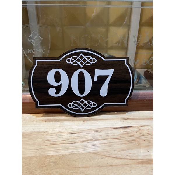 Biển bảng số phòng nhà nghỉ, khách sạn, homestay bằng gỗ giá rẻ lấy ngay Hà Nội