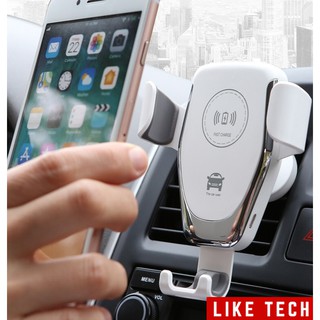 Giá đỡ kiêm sạc nhanh không dây trên ô tô - Đế sạc không dây cho điện thoại trên ô tô công suất 10W