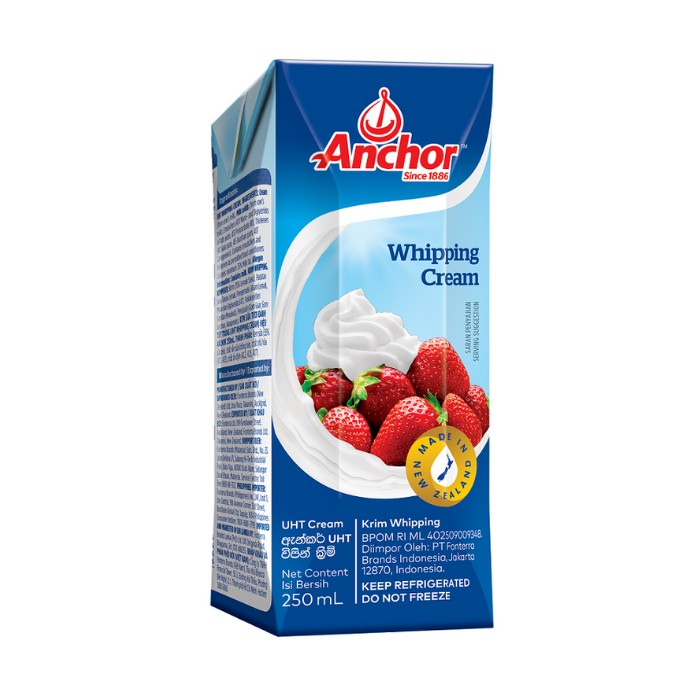 Kem sữa whipping cream Anchor 250ml