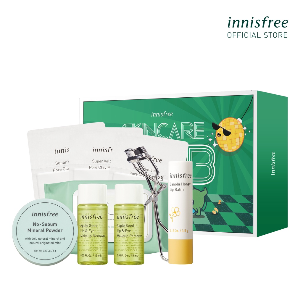 Bộ Trang Điểm Toàn Diện Innisfree No Sebum Mineral Powder 6 Món | BigBuy360 - bigbuy360.vn