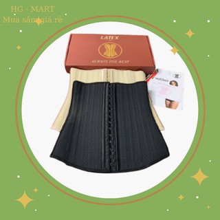 Đai Nịt Bụng Latex 25 xương dài 25 cm cao cấp Chuẩn Y khoa, Latex Corset Chuẩn